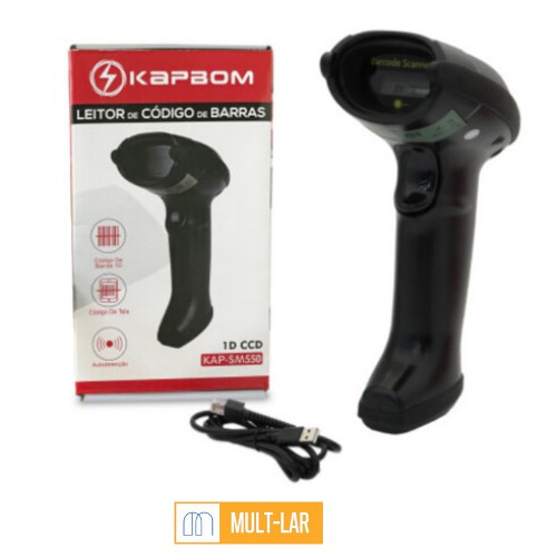 LEITOR DE CÓDIGO DE BARRAS KAP-SM550