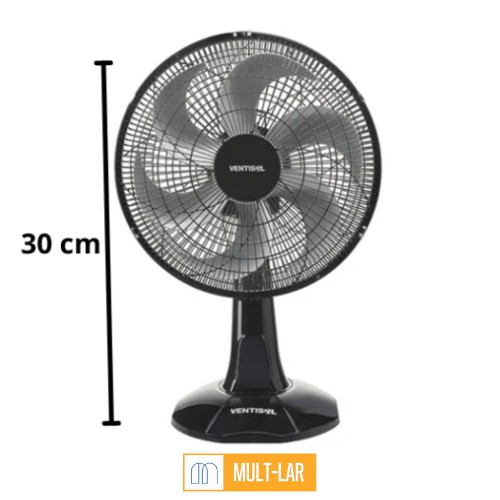 VENTILADOR DE MESA 30 CM CINZA 127 V 548
