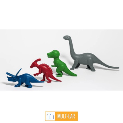 DINOSSAURO AMIGOSSAURO DN08 PACOTE COM 4 UNIDADES