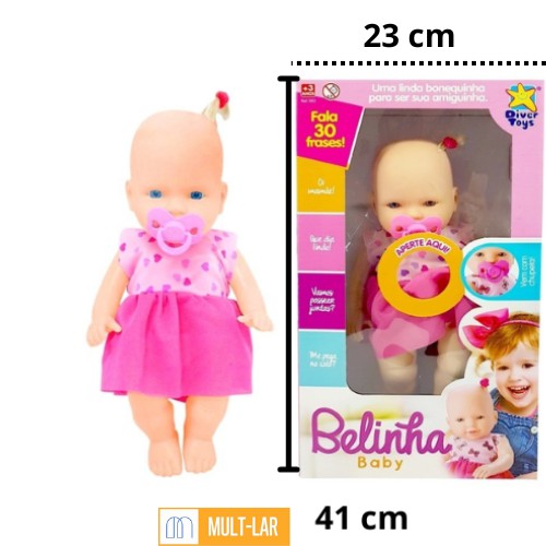 BONECA BELINHA BABY 92