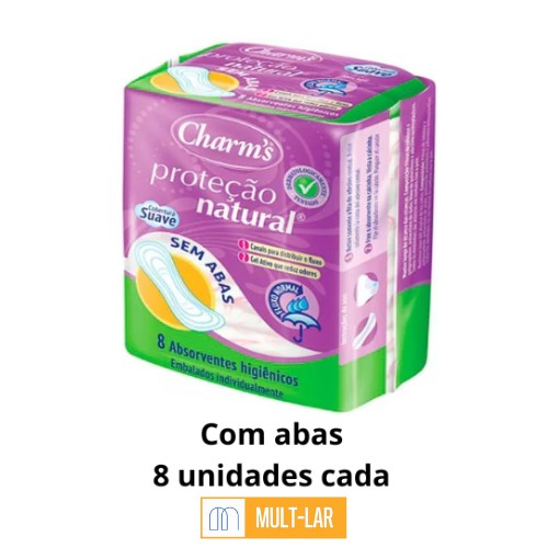 ABSORVENTE COM ABAS PROTEÇÃO NATURAL 1115