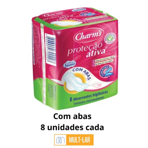 ABSORVENTE COM ABAS PROTEÇÃO ATIVA 1122