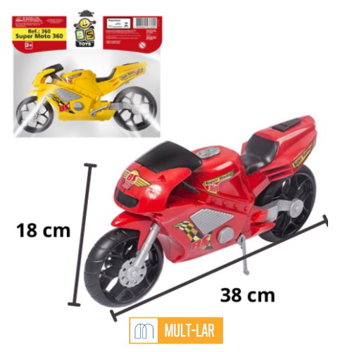 MOTO SUPER 360 NO PACOTE
