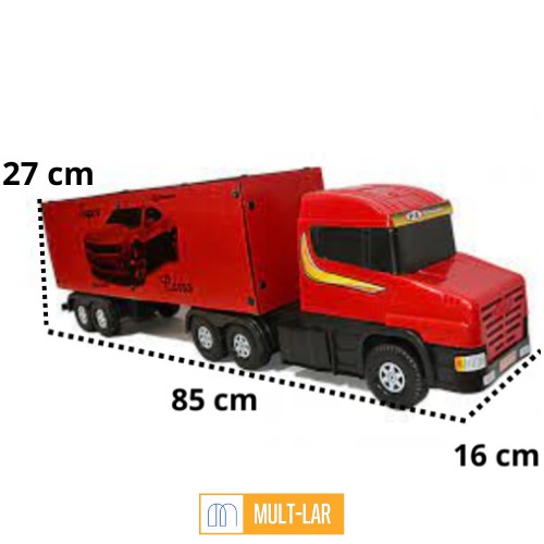 CARRETA BAÚ 85 CM 169