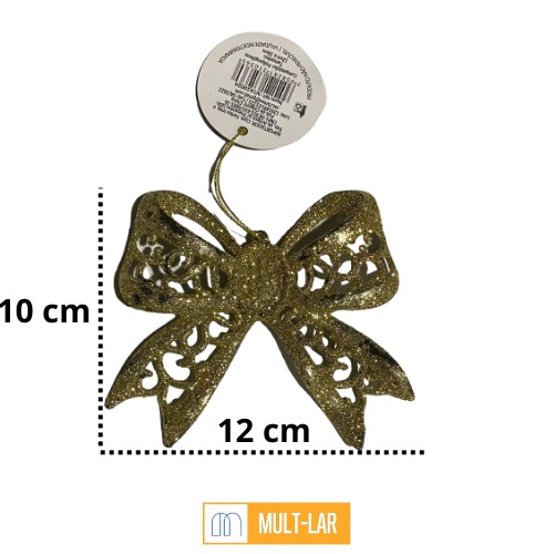 ENFEITE NATAL LAÇO 12 CM NTA10024