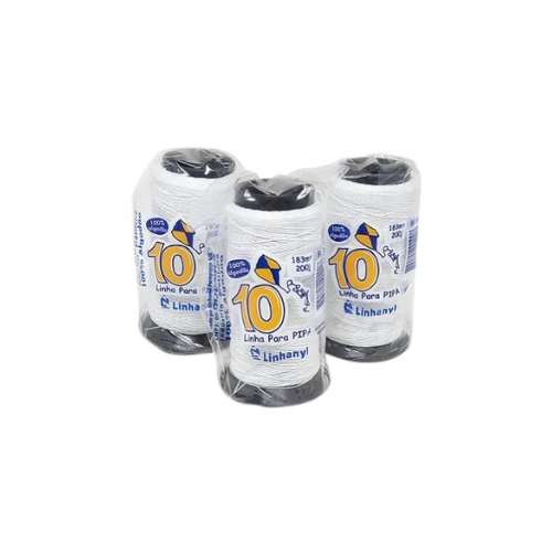 LINHA DE PIPA 500 JARDAS PACOTE COM 12 UNIDADES AP104