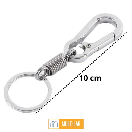 CHAVEIRO METAL CARTELA COM 10 UNIDADES G61011901