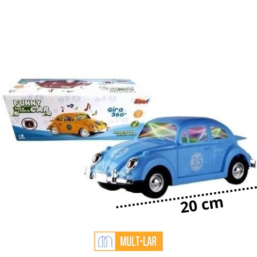 CARRINHO FUSCA A PILHA TK-1859