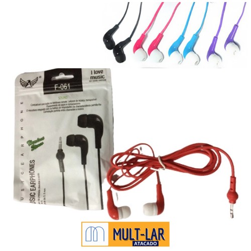 FONE SEM MICROFONE F-061
