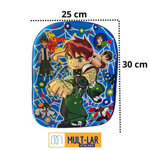 MOCHILA INFANTIL ALTO RELEVO BEN 10