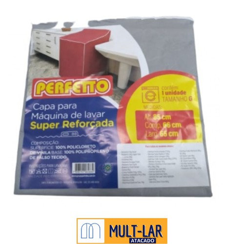 CAPA PARA MÁQUINA DE LAVAR ROUPA TAMANHO G 0466