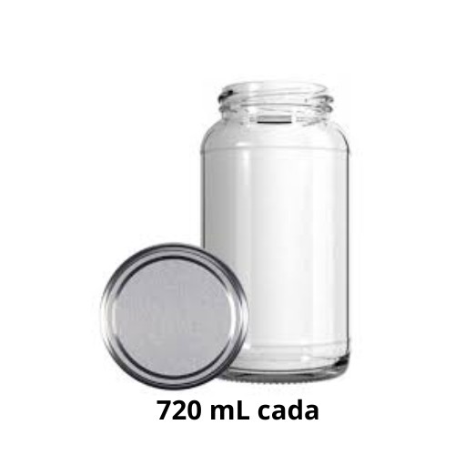 POTE DE VIDRO 720 ML H151