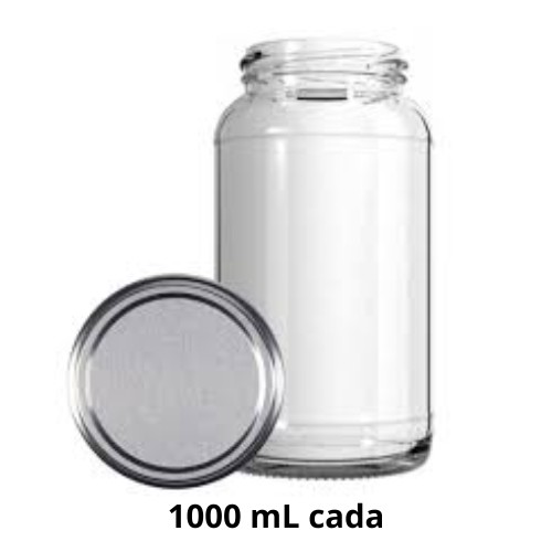 POTE DE VIDRO 1 LITRO H153