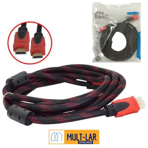 CABO HDMI X HDMI 3 METROS LE-6612-3M