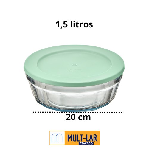TIGELA LAGUNA 1,5 LITROS COM TAMPA 3100
