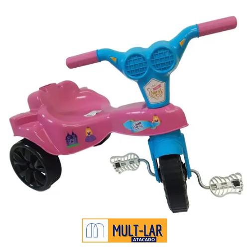 TRICICLO PRINCESA COR ROSA 204