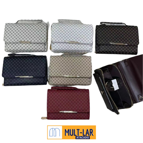 CARTEIRA FEMININA COM ALÇA BOLSA DE MÃO AYC-2549