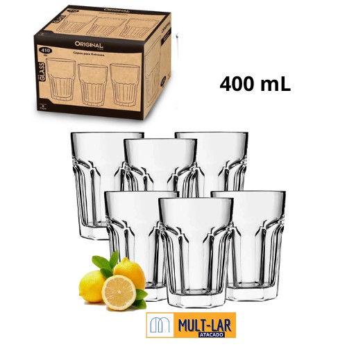 COPO 400 ML JOGO COM 6 SL0866
