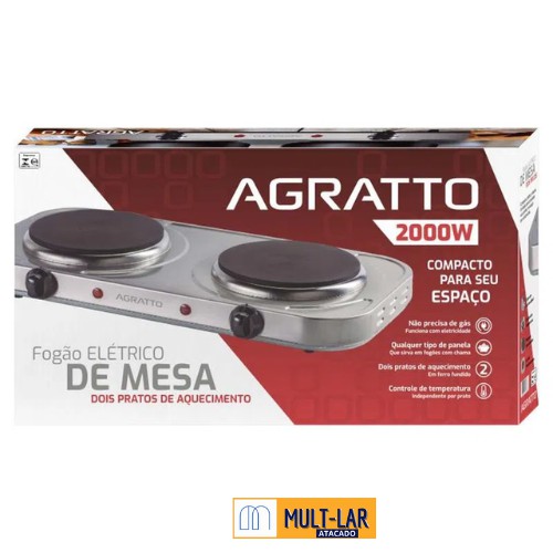 FOGAO ELETRICO DE MESA 127V 2000W