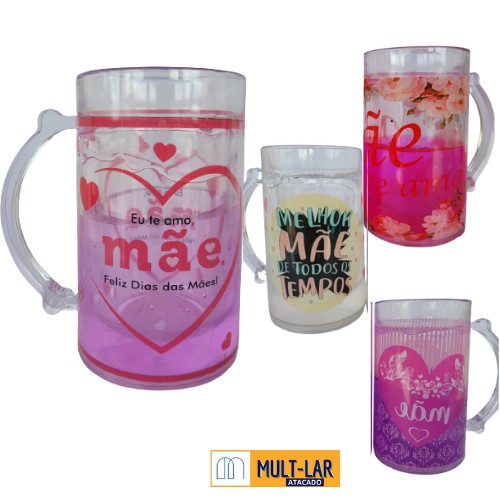 CANECA COM GEL CONGELANTE MÃE