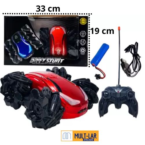 CARRO CONTROLE TOTAL RECARREGÁVEL TK-AB3175