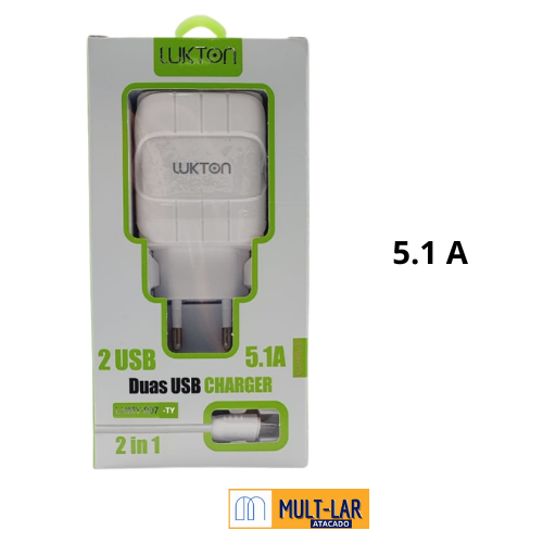 CARREGADOR TIPO C 5.1A LUMY-007