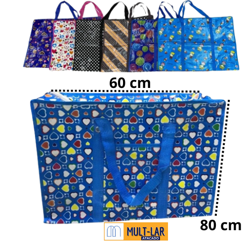 SACOLA DE PLASTICO 80X60X27CM 8277