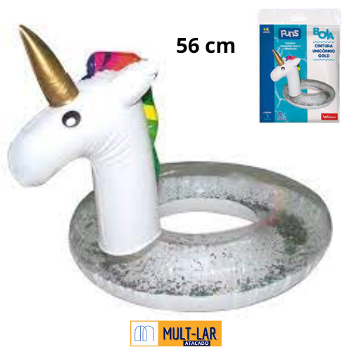 BOIA CIRCULAR UNICÓRNIO 56 CM WS7816