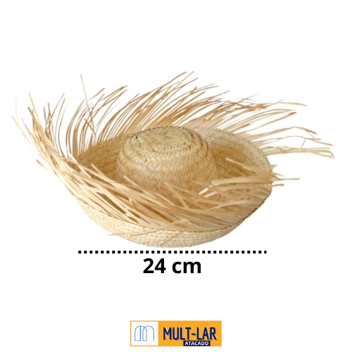 CHAPEU DE PALHA DESFIADO