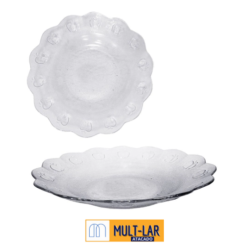 PRATO FUNDO MACÃ 23 CM SL0794 DÚZIA