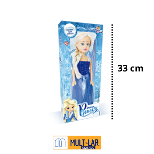 BONECA SNOW PRINCESA 9567