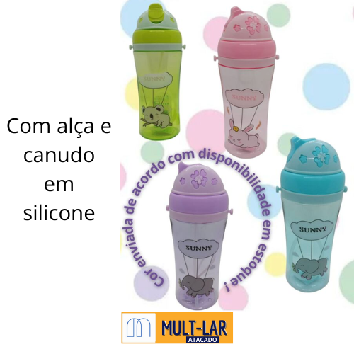 GARRAFA SUNNY C/ ALÇA 500ML 2350