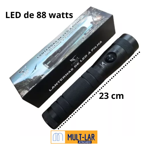 LANTERNA LED 88W PILHA CRS-999
