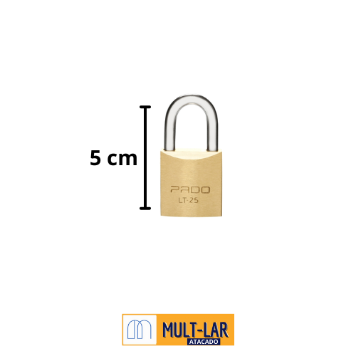 CADEADO PADO LT-25MM