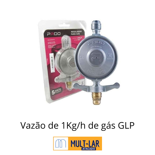 REGULADOR GÁS 1 Kg/h