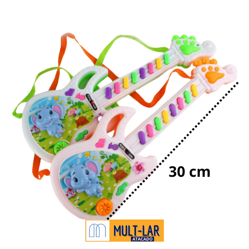 GUITARRA INFANTIL A PILHA 318-7