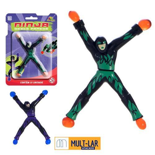 NINJA DESCE PAREDE ZB363 - ATACADO