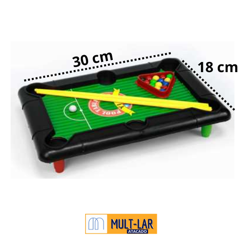 JOGO SINUCA C/ 21 PEÇAS JR0527