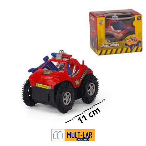 CARRINHO BATE VOLTA POLÍCIA JR0449