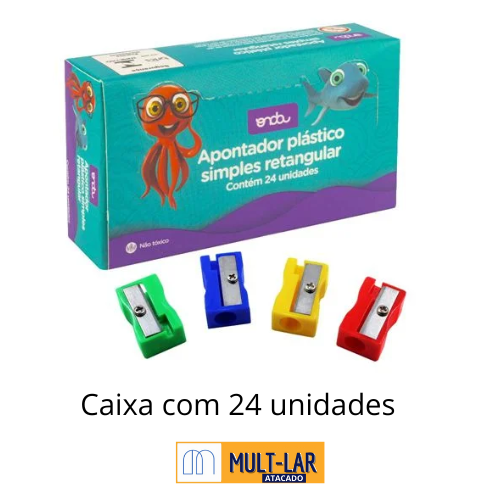 APONTADOR RETANGULAR C/ 24 UNIDADES 1311018