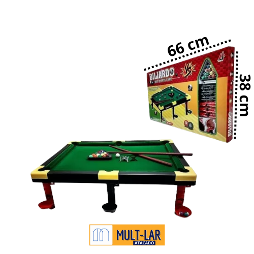 JOGO DE BILHAR GRANDE 17027