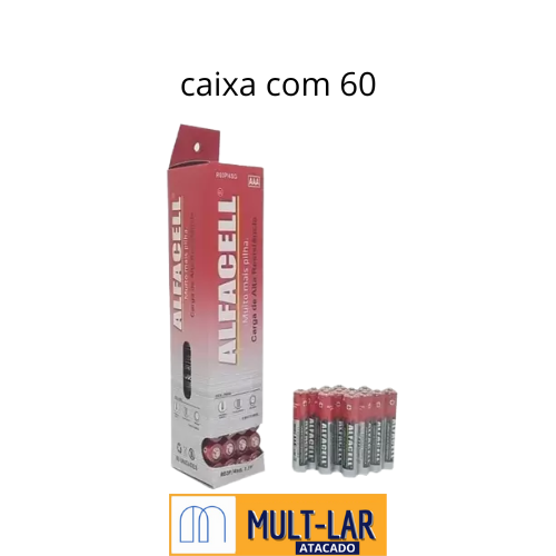 PILHA ALFACELL AAA
