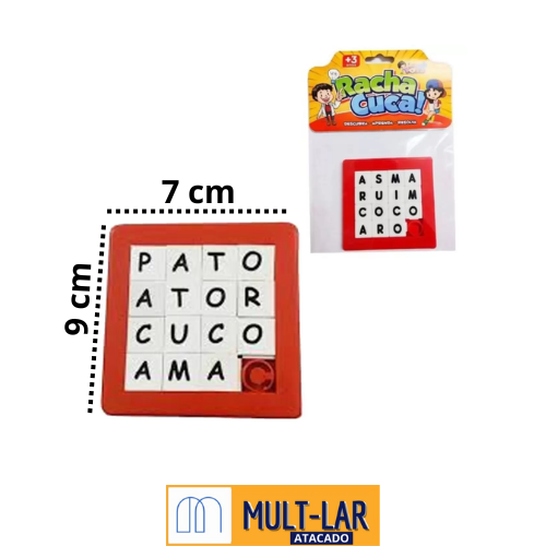 RACHA CUCA (LETRAS) 1032A