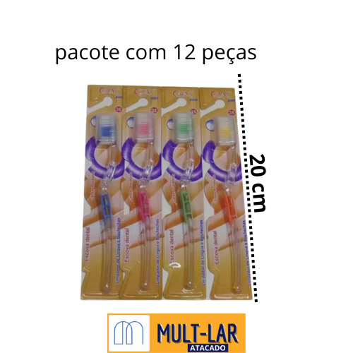 ESCOVA DE DENTE ADULTO DZ GL0149