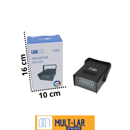 PROJETOR LED COM 24 LEDS LK-185