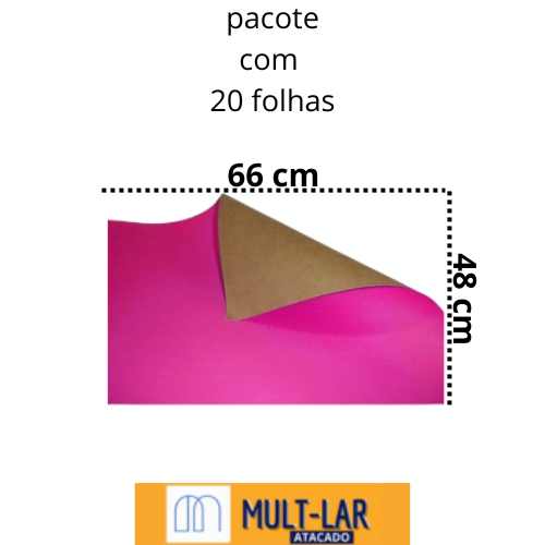 PAPEL CARTAO PINK PCT C/ 20 FOLHAS 104288