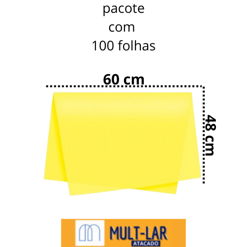 SEDA AMARELA PCT C/ 100 FOLHAS 372