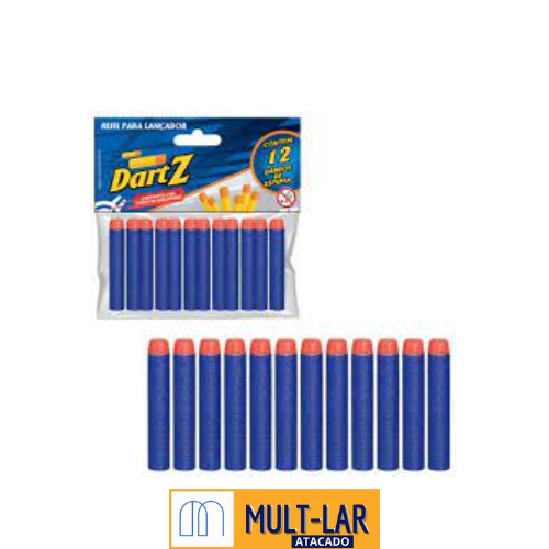 DART Z DARDOS DE ESPUMA 12PÇS IZ2623