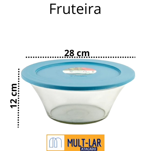 FRUTEIRA VENEZZA 3L NATURAL C/ TAMPA PLASTICA 2230