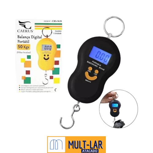 BALANÇA DIGITAL GANCHO CRS-5630